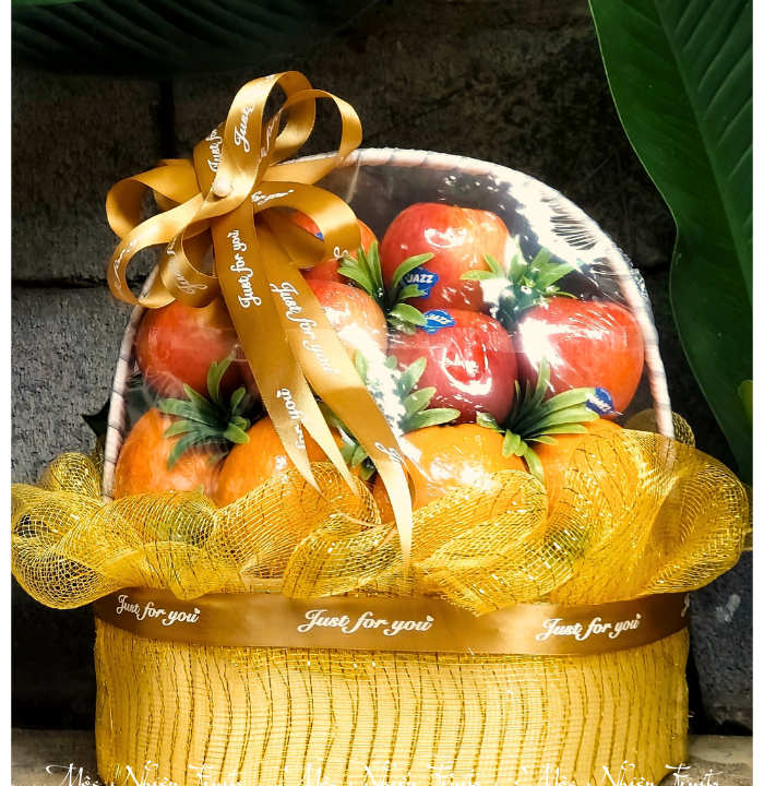 Giỏ Trái Cây Nhập Khẩu Làm Quà Tặng Khai Trương, Viếng Thăm, Khai Trương, Tân Gia Khu Vực Hóc Môn, Q 12, Tp (1)