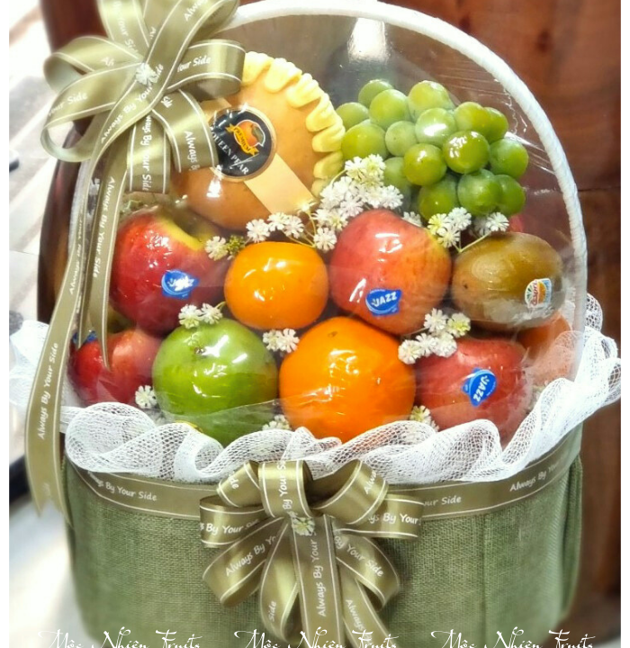 Giỏ Trái Cây Nhập Khẩu Làm Quà Tặng Khai Trương, Viếng Thăm, Khai Trương, Tân Gia Khu Vực Hóc Môn, Q 12, Tp (3)