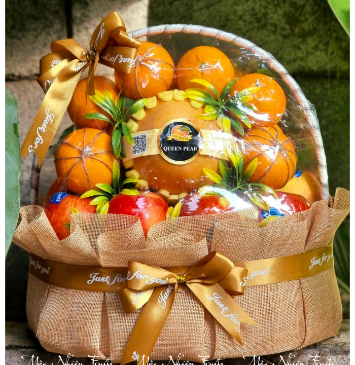 Giỏ Trái Cây Nhập Khẩu Làm Quà Tặng Khai Trương, Viếng Thăm, Khai Trương, Tân Gia Khu Vực Hóc Môn, Q 12, Tp (4)