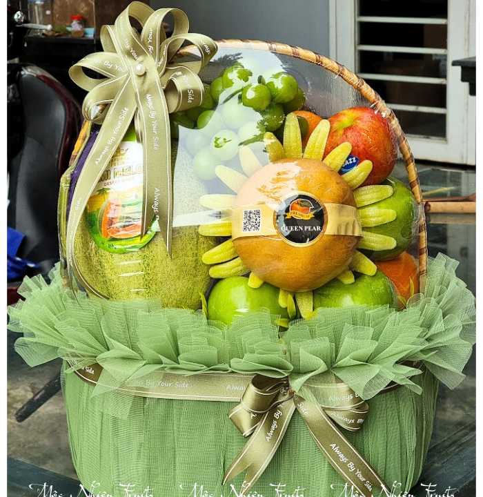 Giỏ Trái Cây Nhập Khẩu Làm Quà Tặng Khách Hàng, Doanh Nghiệp, Tân Gia, Sinh Nhật Hóc Môn, Quận 12, Tp (10)